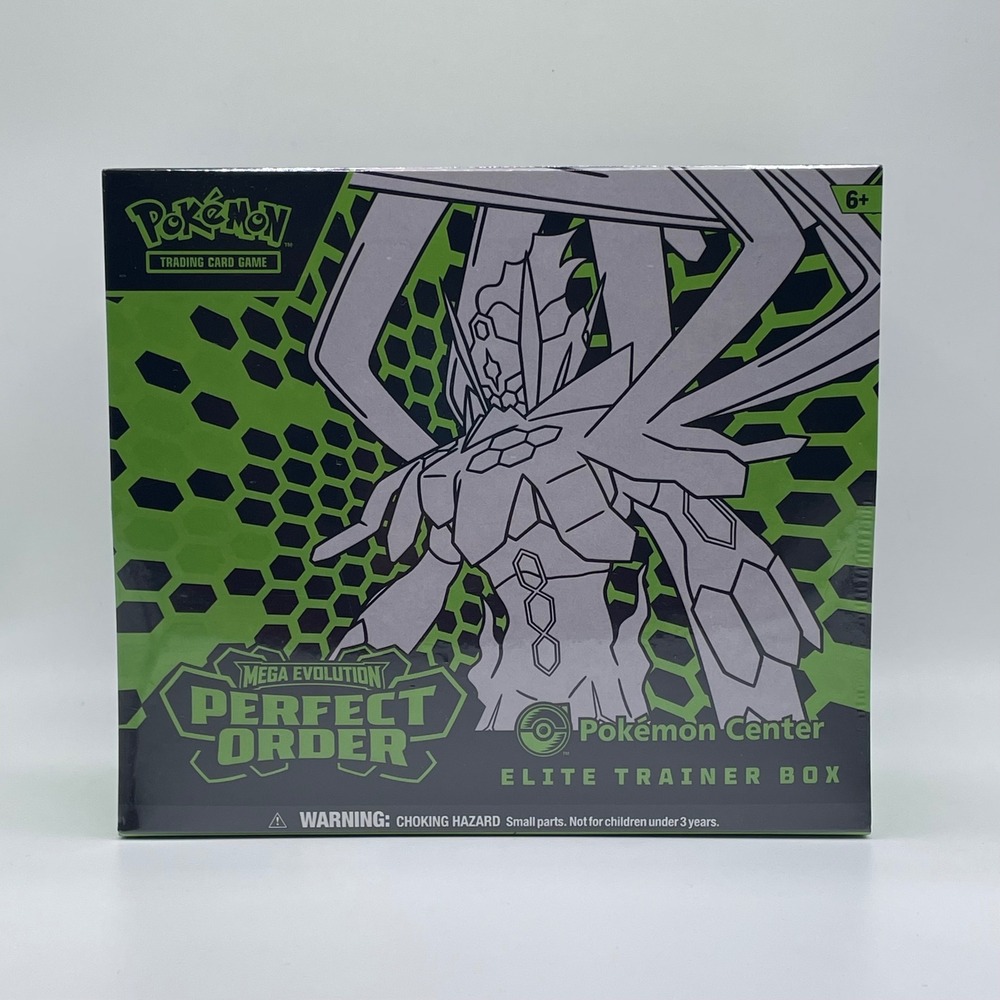 Pokemon Center Mega Evolution Perfect Order Elite Trainer Box ETB NEW SEALED